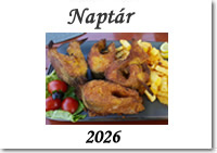 Saját fotós asztali naptár - névnapokkal - saját fotóval