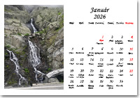 Saját fotós  asztali naptár - névnapokkal - saját fotóval